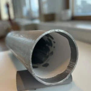 Pipe with fouling on inner surfaces. Fouling and blockages in pipes are often a key reason for shutdowns, turnarounds and outages.