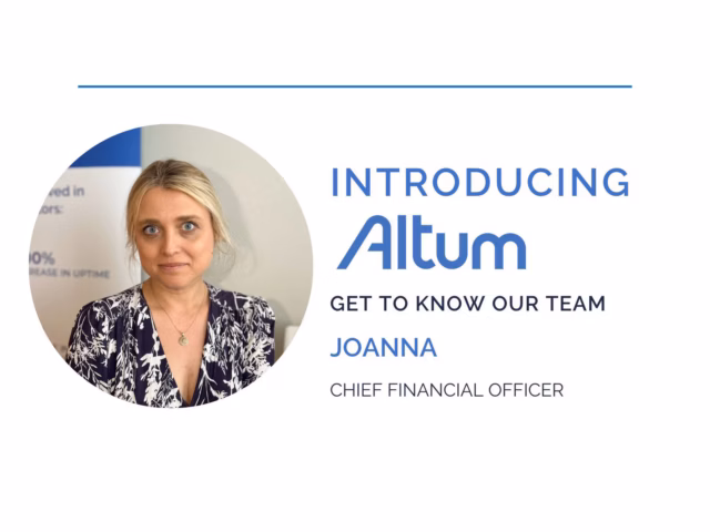 Introducing Altum: Joanna, CFO