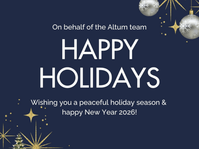 CEO’s Letter: The Year in Review – Entering Altum’s Second Decade